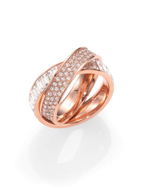 michael kors ring rosegold